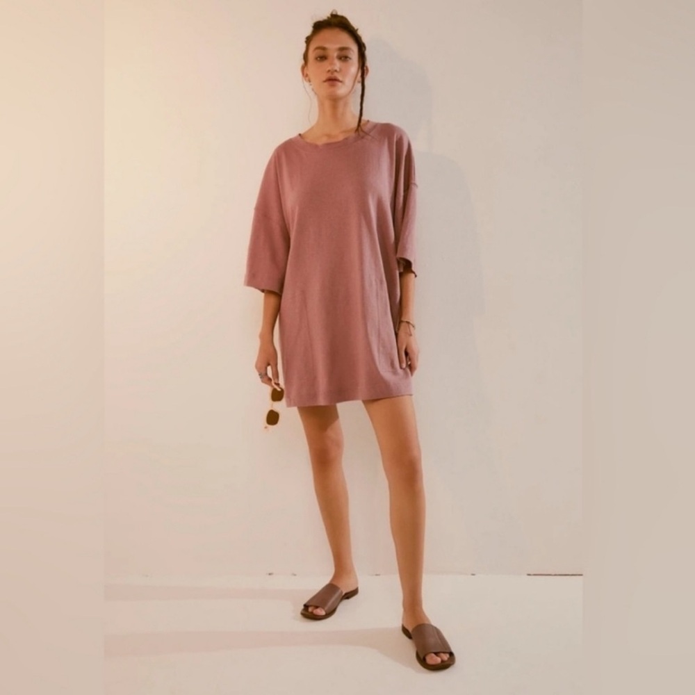 🌟NWOT🌟 Free People Beach Essential Extreme Tee Mini Dress